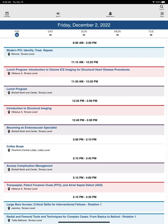 2022 Fellows Courses iPad Screenshots