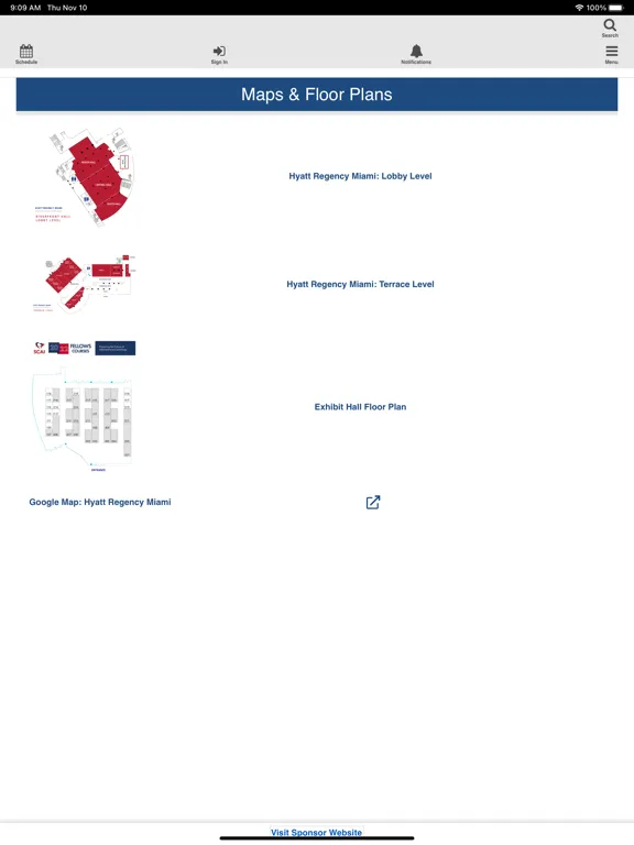 2022 Fellows Courses iPad Screenshots
