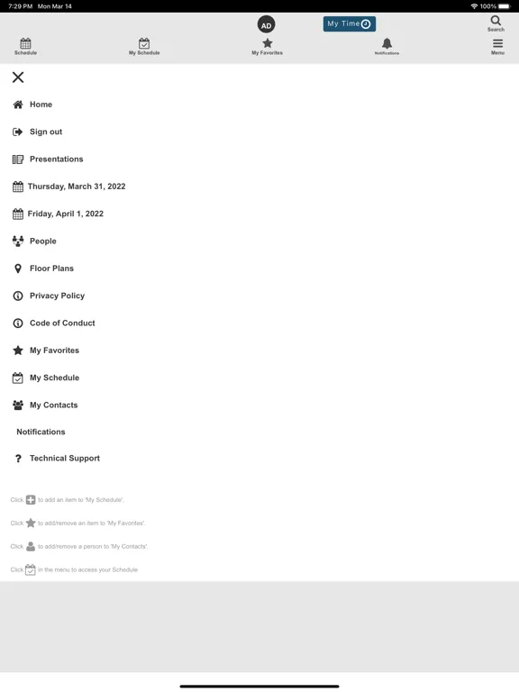 ASB 2022 iPad 应用截图
