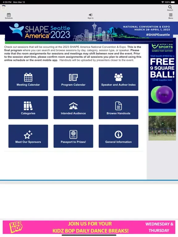 تصاویر SHAPE America 2023 iPad 