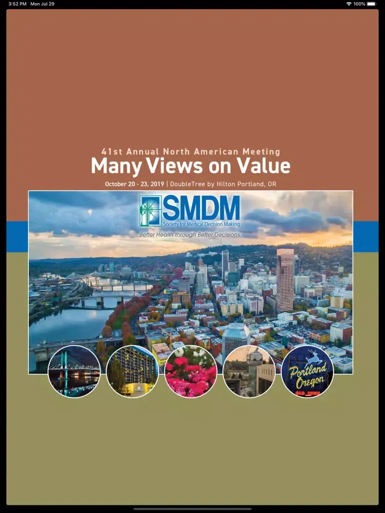 Screenshot di SMDM 2019 iPad 
