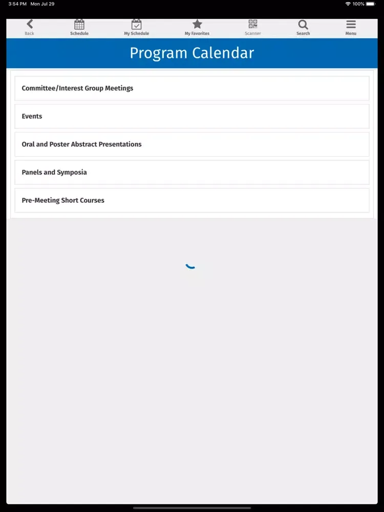 Screenshot di SMDM 2019 iPad 