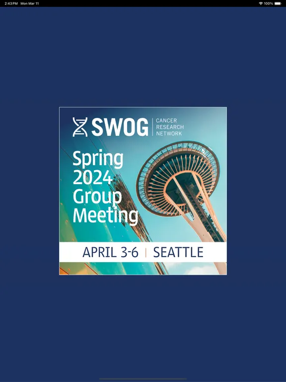 تصاویر Spring 2024 SWOG Group Meeting iPad 