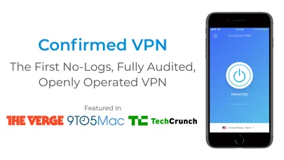 Capturas de pantalla de Confirmed VPN
