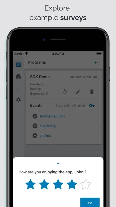 Capturas de pantalla de Forsta SDK