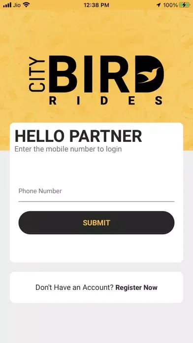 Скриншоты City Bird Rides Partner