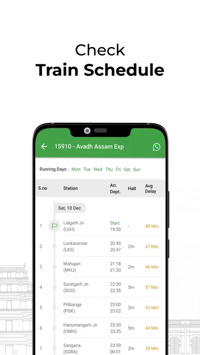 ConfirmTkt: Train Booking App Screenshots