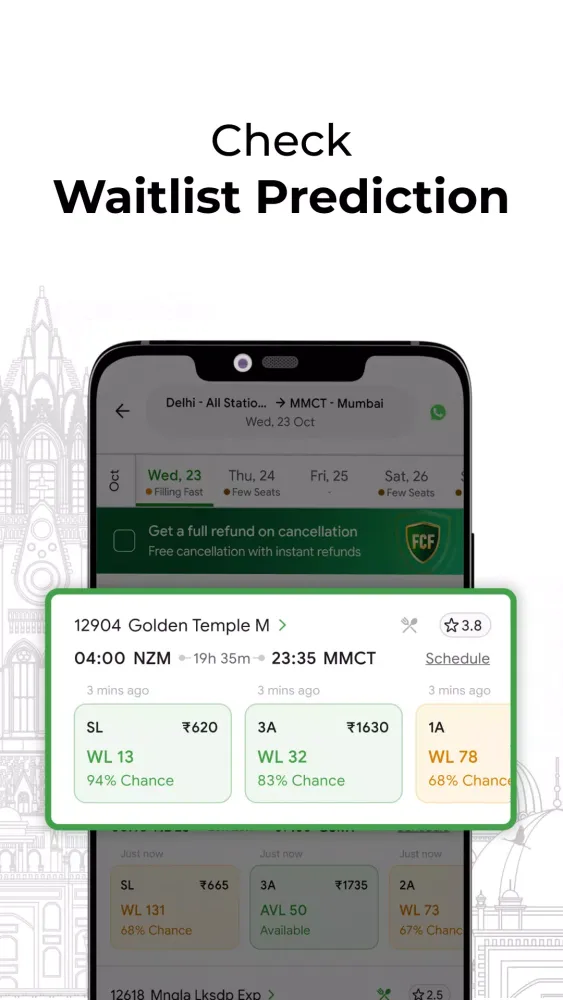 ConfirmTkt: Train Booking App স্ক্রিনশট