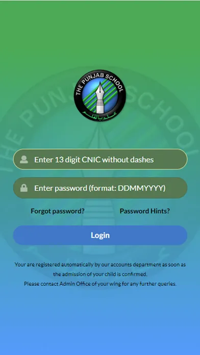 The Punjab School Parents App سکرین شاٹس