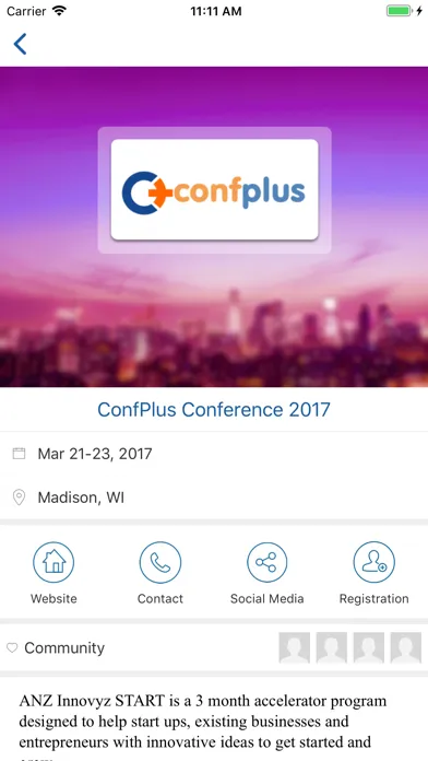 ConfPlus स्क्रीनशॉट