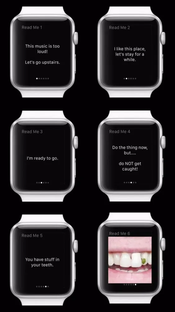 Read My Watch スクリーンショット