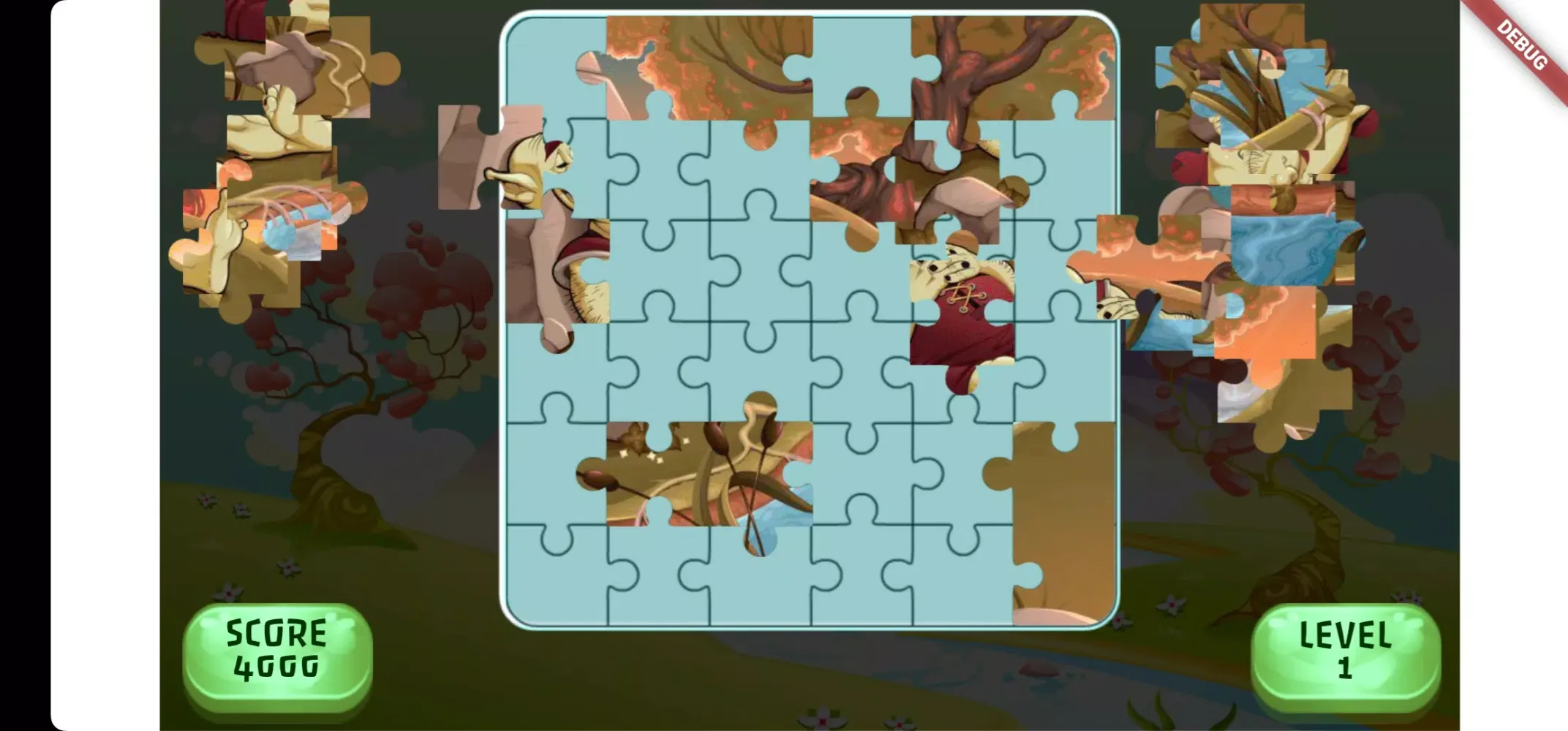 TF Jigsaw Puzzle スクリーンショット