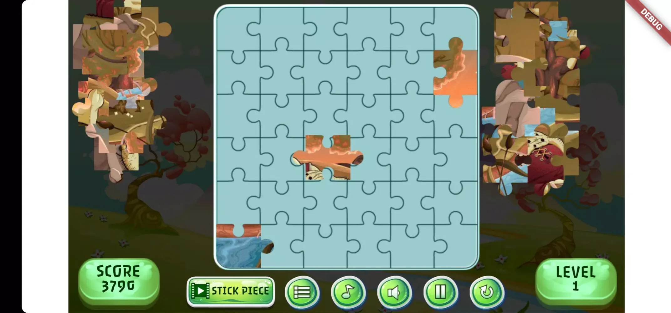 TF Jigsaw Puzzle スクリーンショット