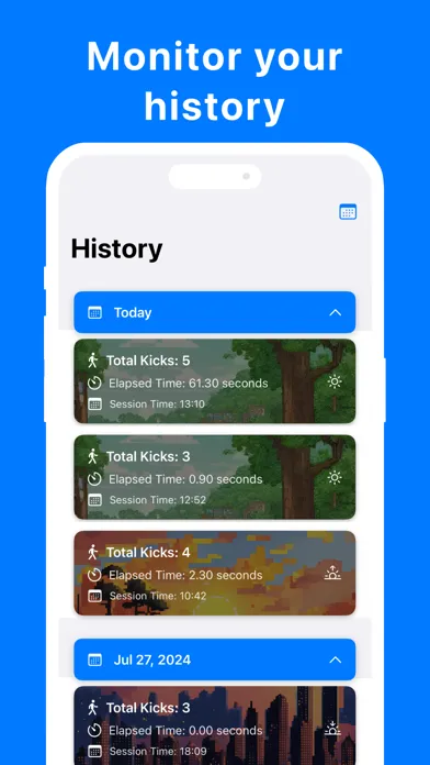 Capturas de pantalla de Baby Kicks: Track Movements