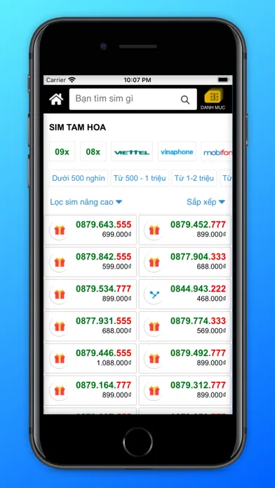 Chợ Sim - Số đẹp Screenshots