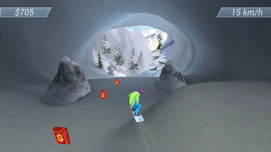 Tangkapan layar Snowstorm Freeride