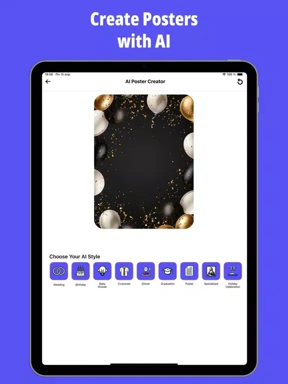 Screenshot di Invitation Maker: RSVP & Card iPad 
