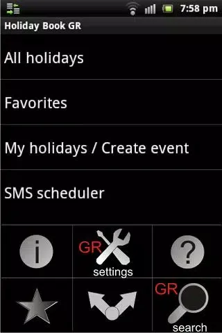 Capturas de pantalla de Holiday Book GR