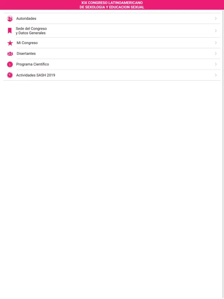 Screenshot di CLASES Buenos Aires 2018 iPad 