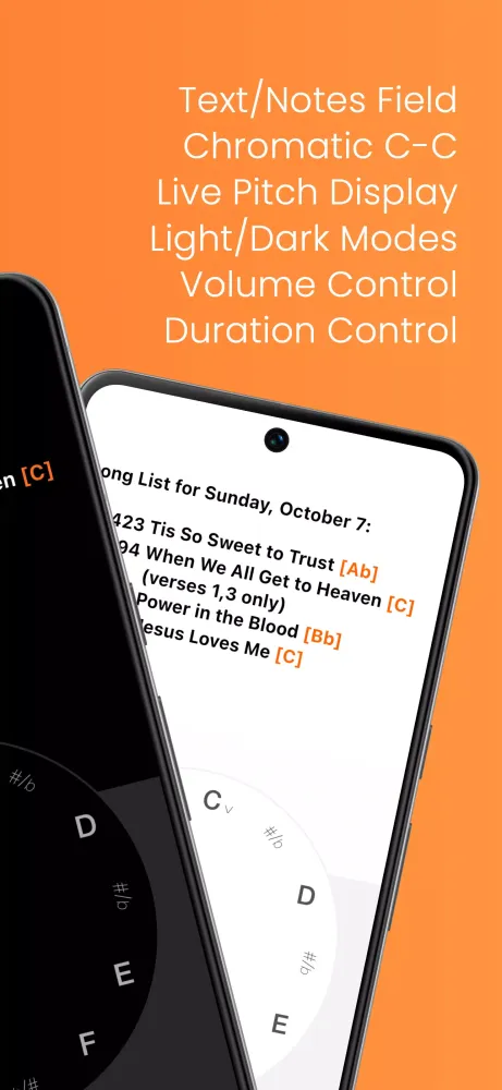 Pitch Pipe Screenshots