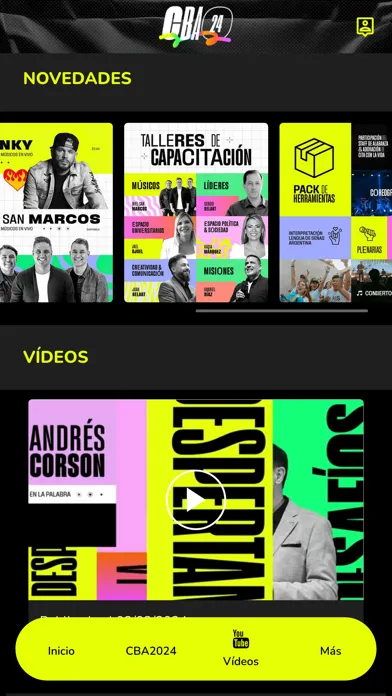 Screenshot di Congreso de Jóvenes Córdoba