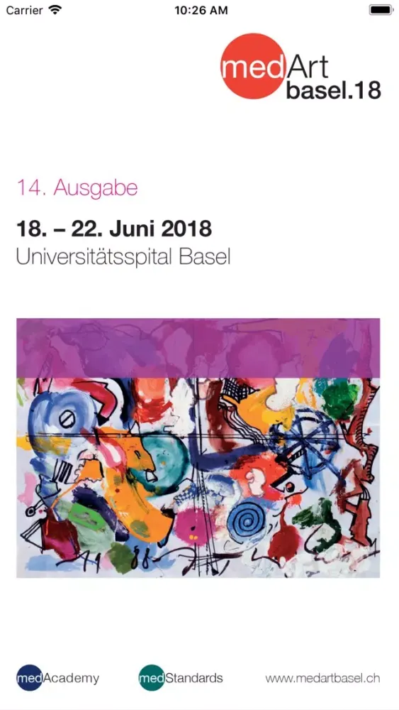 medArt basel.18 Screenshots
