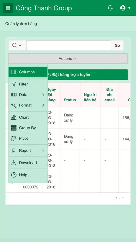 Screenshot di Cong Thanh Group
