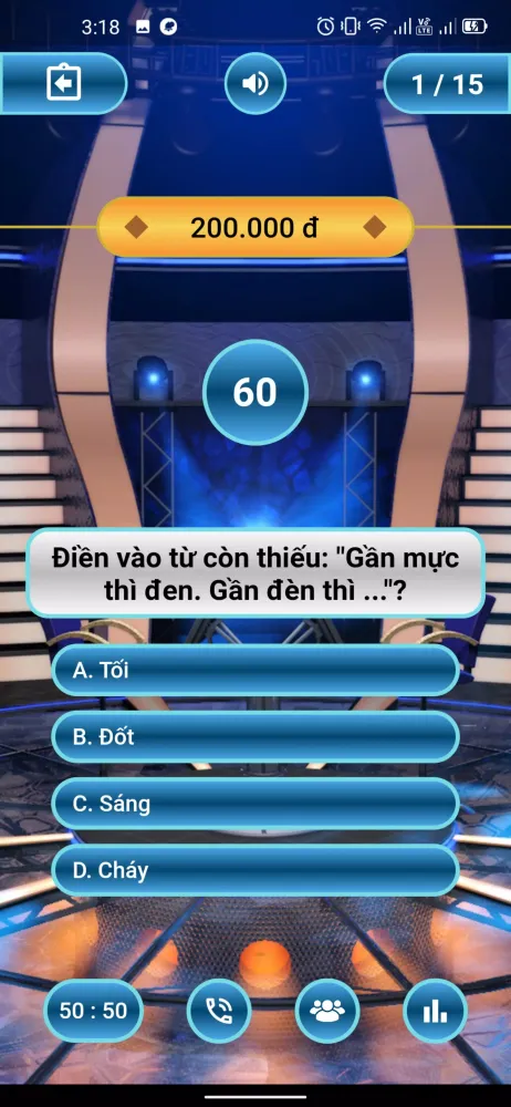 ภาพหน้าจอของ Ai Là Triệu Phú