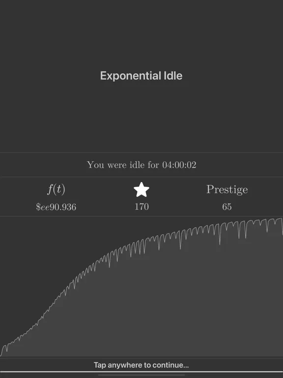 ภาพหน้าจอของ Exponential Idle iPad 