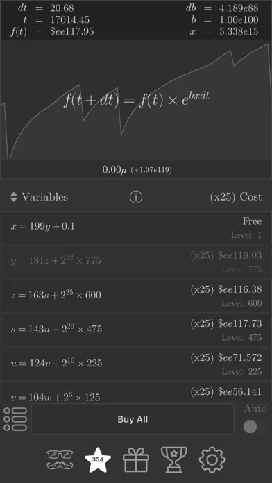ภาพหน้าจอของ Exponential Idle