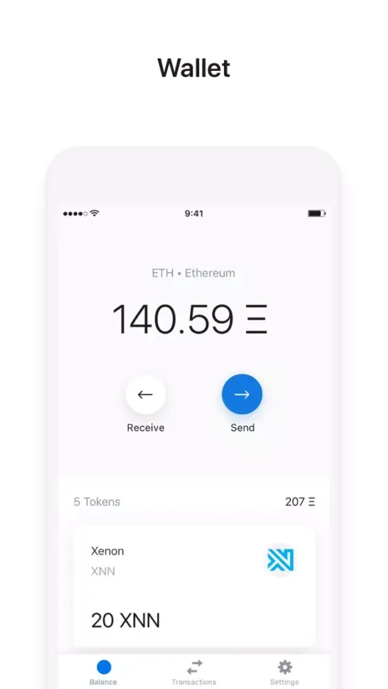Conicoin - Ethereum Wallet应用截图