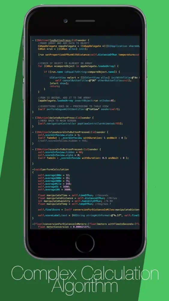 Screenshot di RunGrade