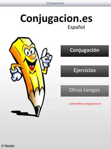 Conjugation : Spanish verbs iPad  スクリーンショット
