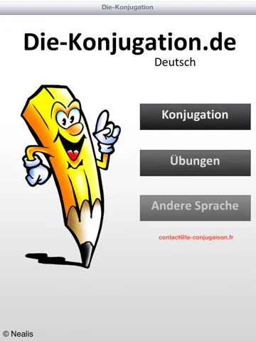 German Verbs Conjugation iPad  스크린샷