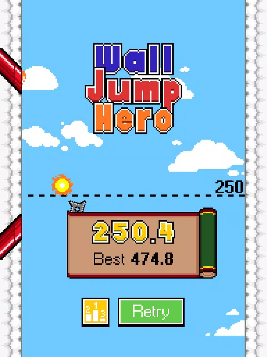 Wall Jump Hero iPad 应用截图