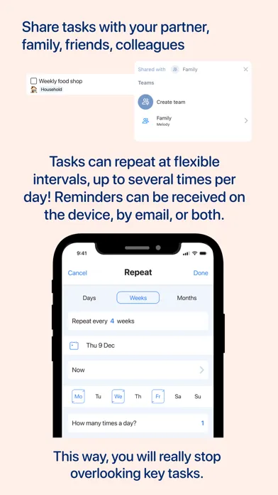 Screenshot di Wundertask
