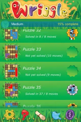 Wriggle (Free) سکرین شاٹس