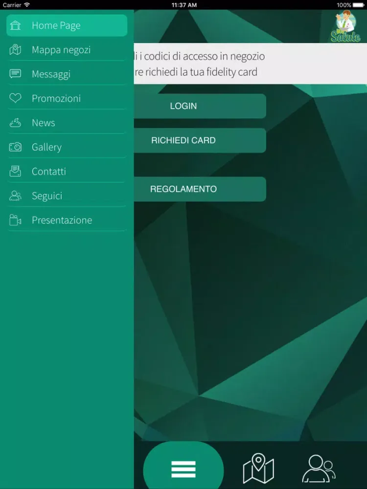 MrSalute iPad  سکرین شاٹس