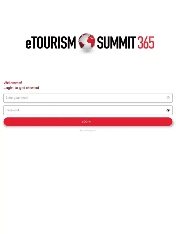 eTourism Summit 365 iPad  Screenshots