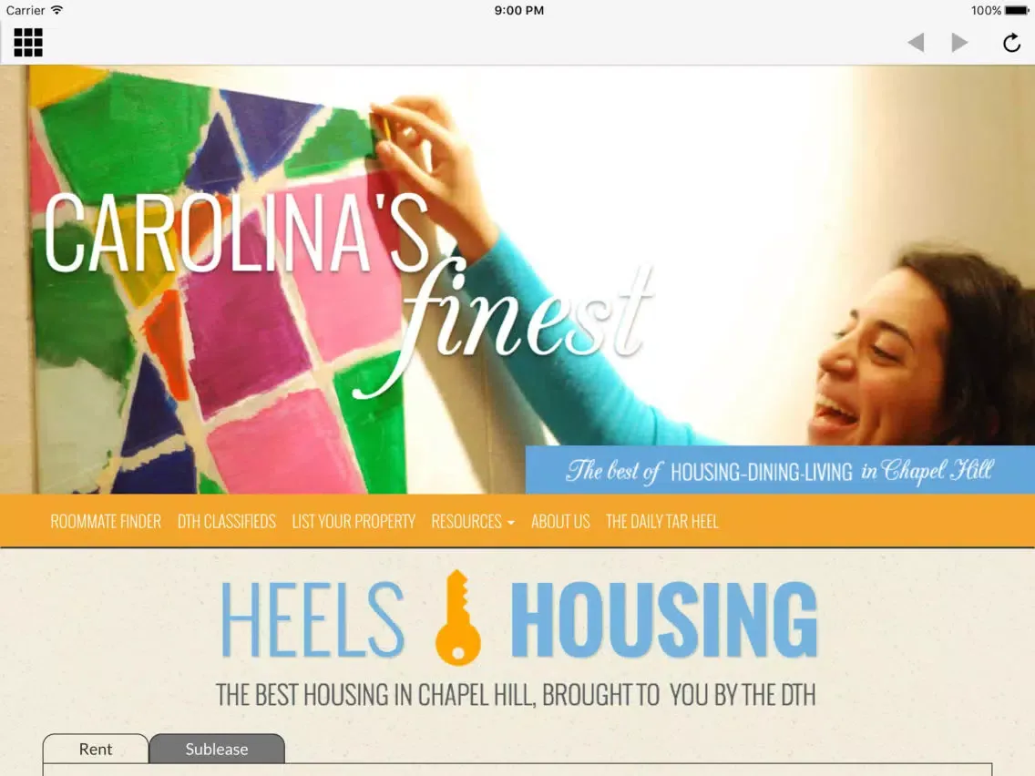 The Daily Tar Heel iPad  Screenshots