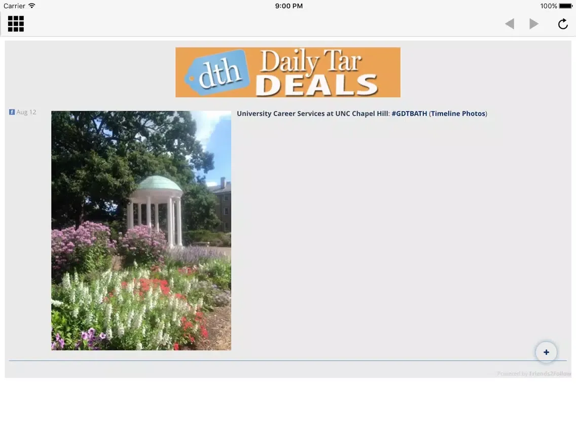The Daily Tar Heel iPad  Screenshots