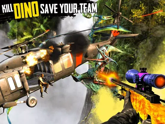 Dino Hunter: Hunting Simulator iPad 應用截圖