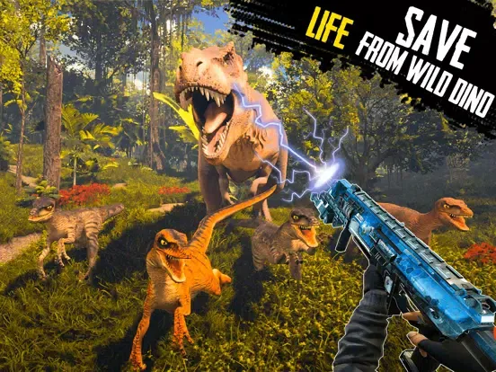 Dino Hunter: Hunting Simulator iPad 應用截圖