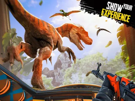 Dino Hunter: Hunting Simulator iPad 應用截圖