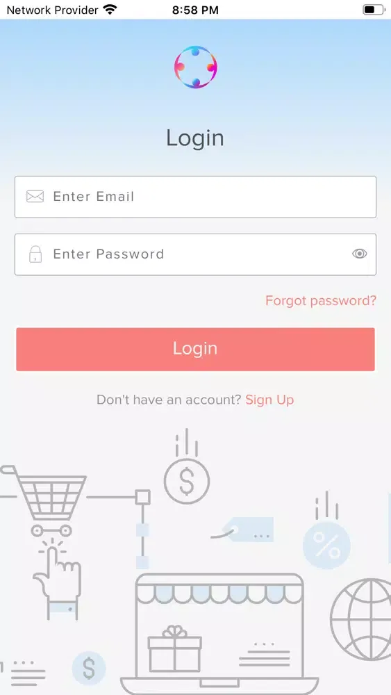 Screenshot di Family Connect Vendor
