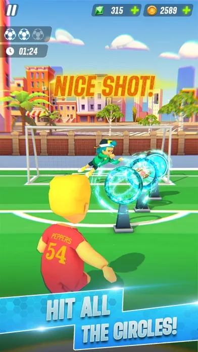 Penalty Kick - Flick Goal Game 스크린샷