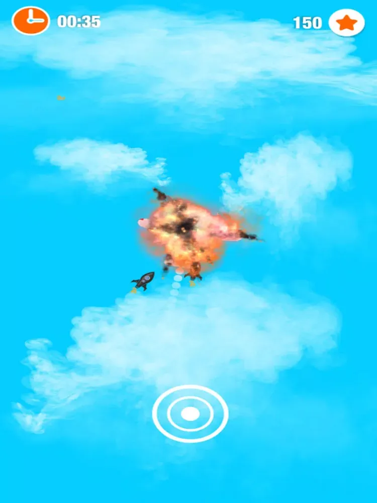 Captures d'écran de Go Plane - Missile Escape War iPad 
