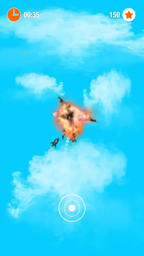 Captures d'écran de Go Plane - Missile Escape War
