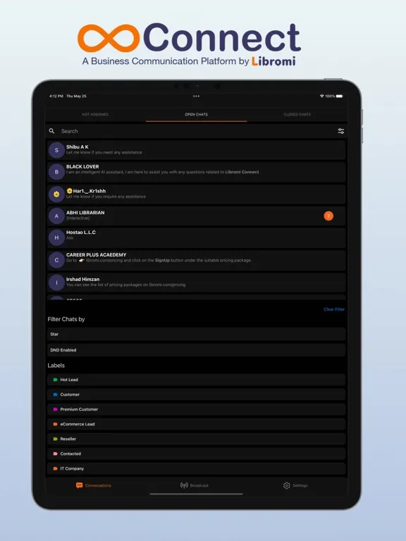 Libromi Connect iPad  Screenshots