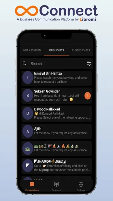 Libromi Connect Screenshots